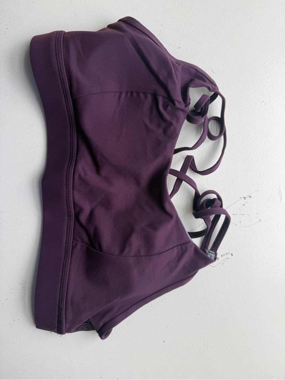 Born Primitive Plum Purple Strappy Sports Bra